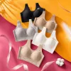 Oxygen-friendly, traceless, fully fixed cup bra, black beige, white, light pink, champagne white, lace, small flowers, green plant perfume bottle Specification image